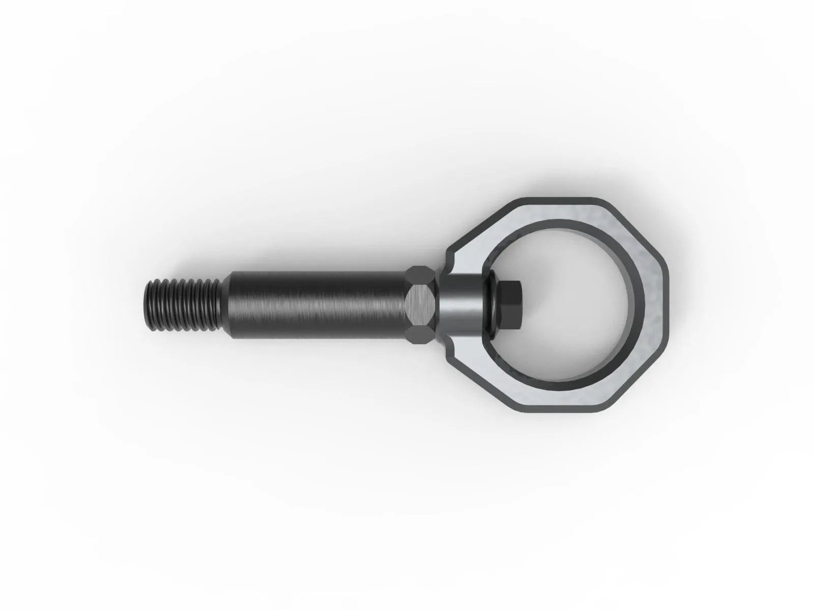 aFe CONTROL Front Tow Hook Grey | BMW F-Chassis 2/3/4/M (450-502001-G)