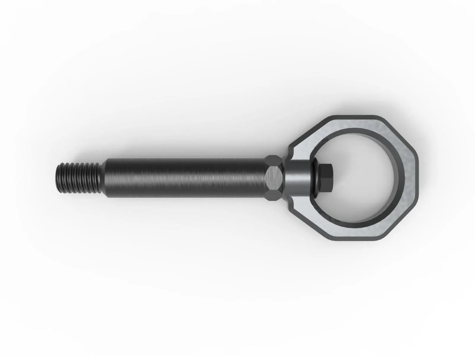 aFe CONTROL Rear Tow Hook Grey | BMW F-Chassis 2/3/4/M (450-502002-G)