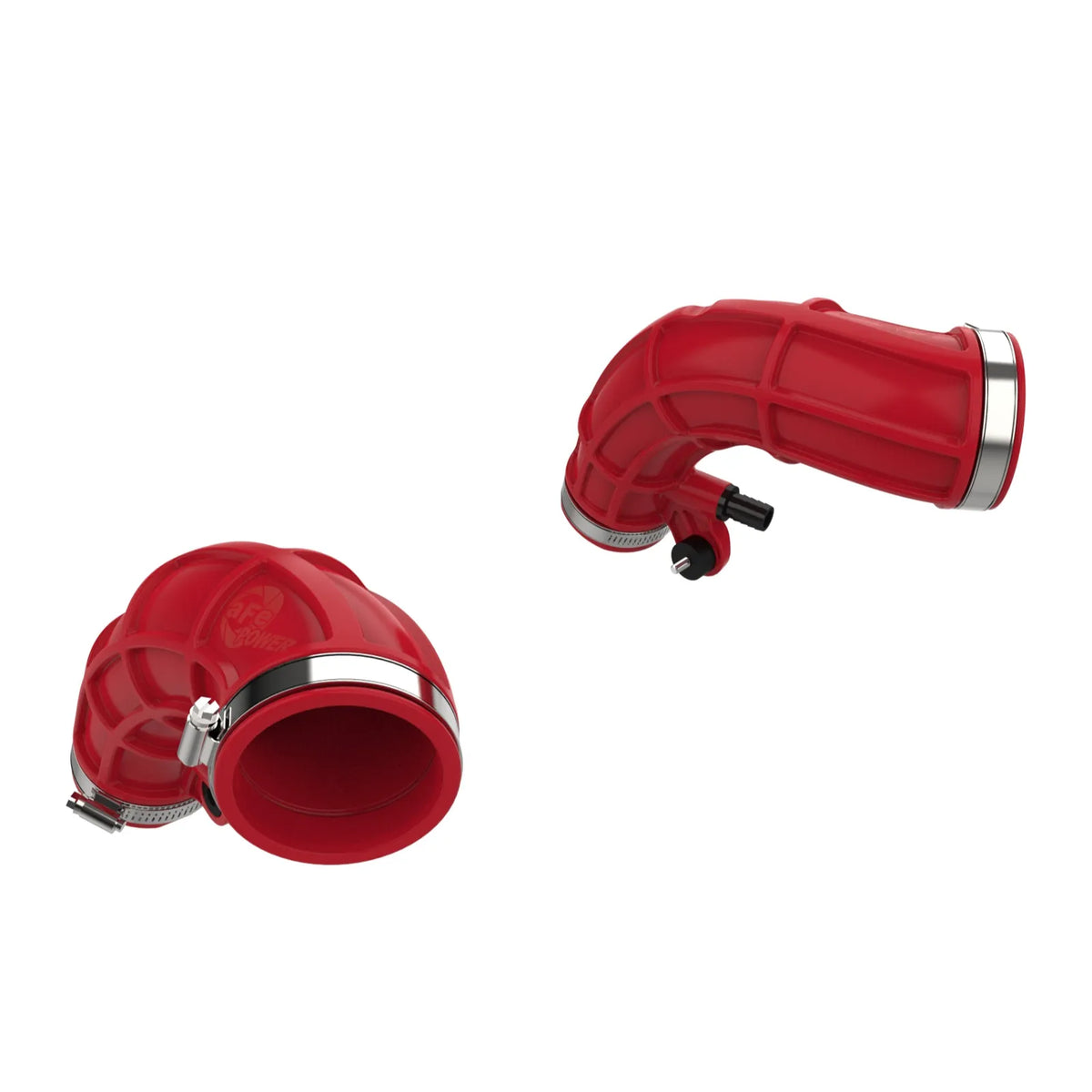 aFe Power 22-24 Toyota Land Cruiser (J300) / 22-24 Toyota Tundra V6-3.4L (tt) Red Turbo Inlet Pipes