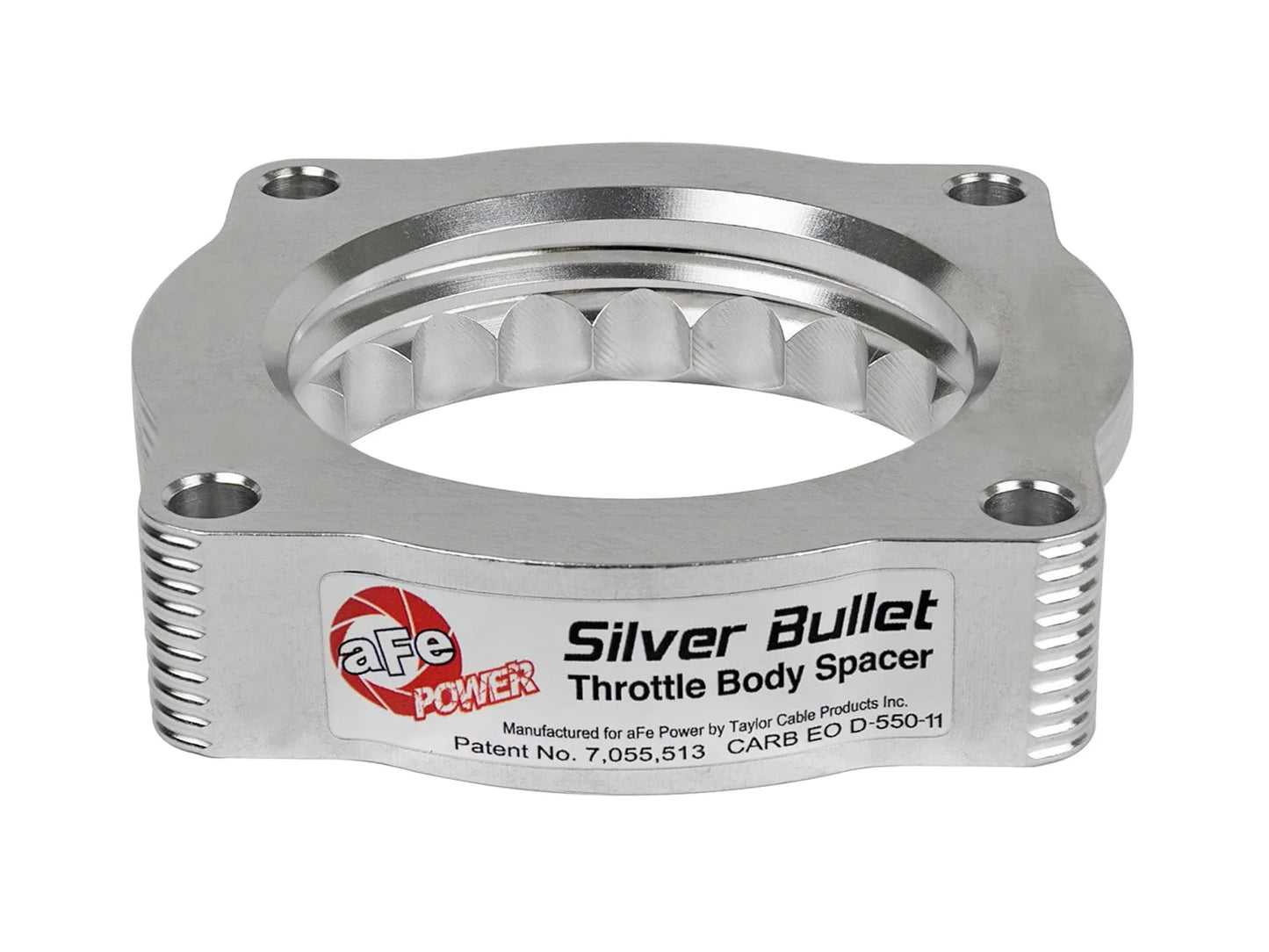 aFe Silver Bullet Throttle Body Spacer | BMW E53/E60/E63 (04-09) (46-31001)