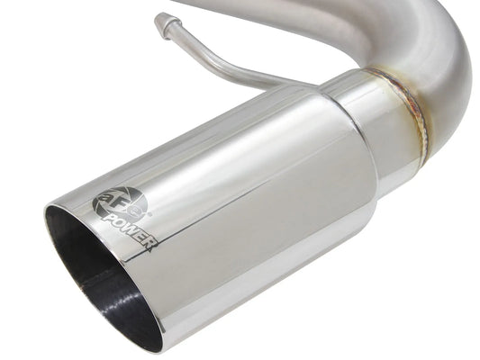 aFe 2.5in SS Downpipe-Back Exhaust | BMW 335i (E90/E92) (07-13) (49-36327-P)