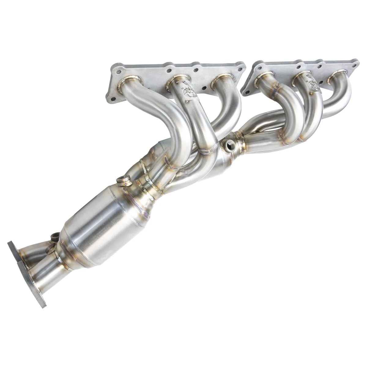 aFe 08-13 BMW 128i (E82/88) L6 3.0L Twisted Steel 304 Stainless Steel Long Tube Header w/ Cat