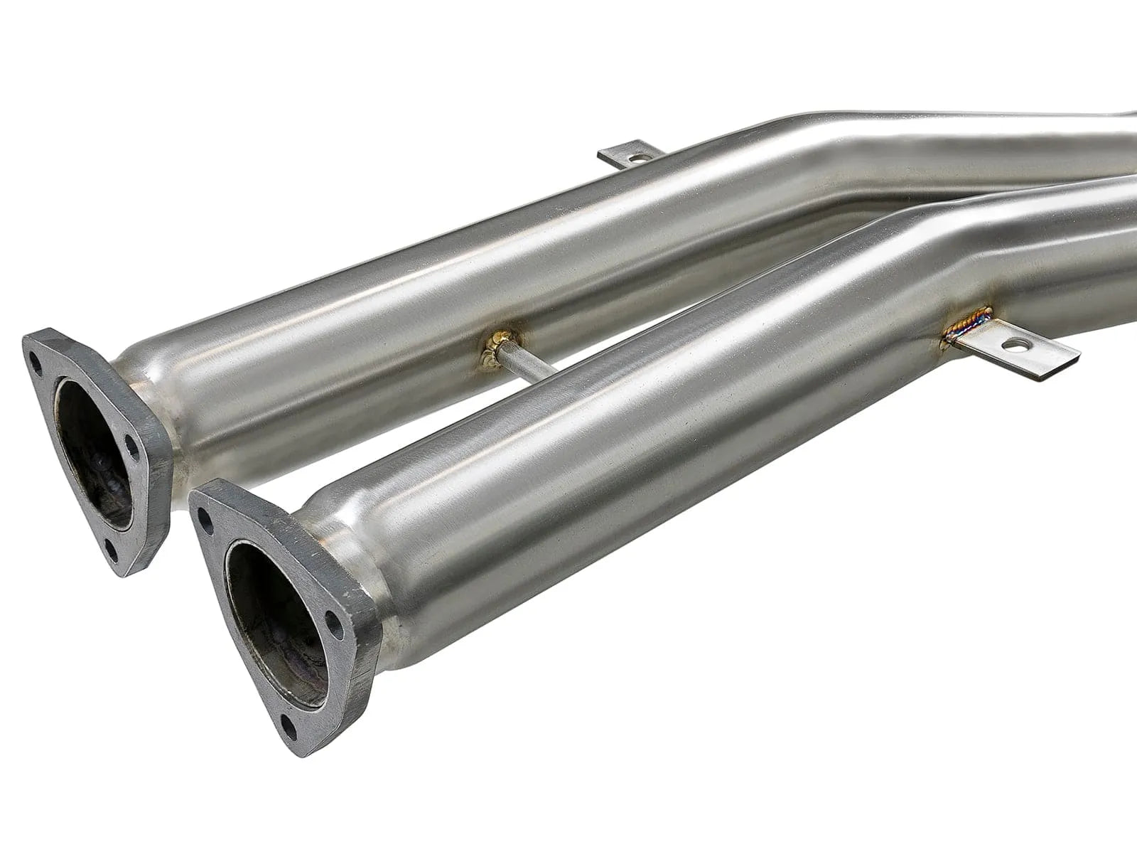 aFe 2.5in 304 Stainless Steel Cat-Back Exhaust w/ Polished Tips | BMW M3 (01-06) (49-36344-P)