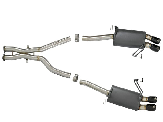 aFe 2.5in SS Cat-Back Exhaust BMW Z4 M Coupe/E86 (05-08) | (49-36339-B)