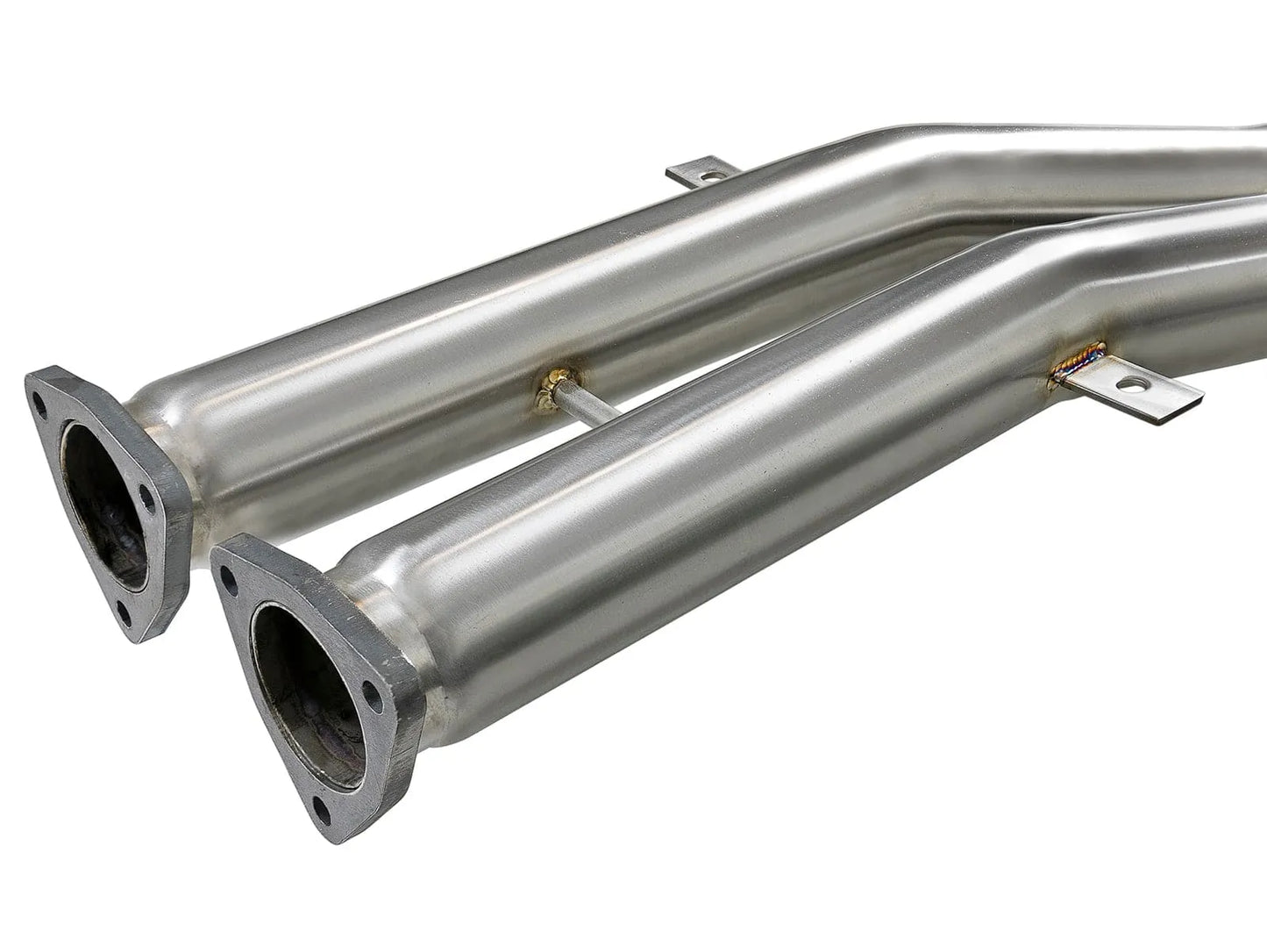 aFe 2.5 IN 304 Stainless Steel Cat-Back Exhaust System w/ Black Tips | BMW M3 (01-06) (49-36344-B)
