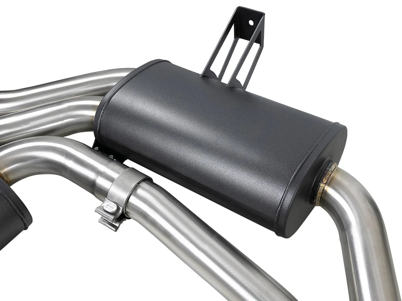 aFe 2.5 IN 304 Stainless Steel Cat-Back Exhaust System w/ Black Tips | BMW M3 (01-06) (49-36344-B)