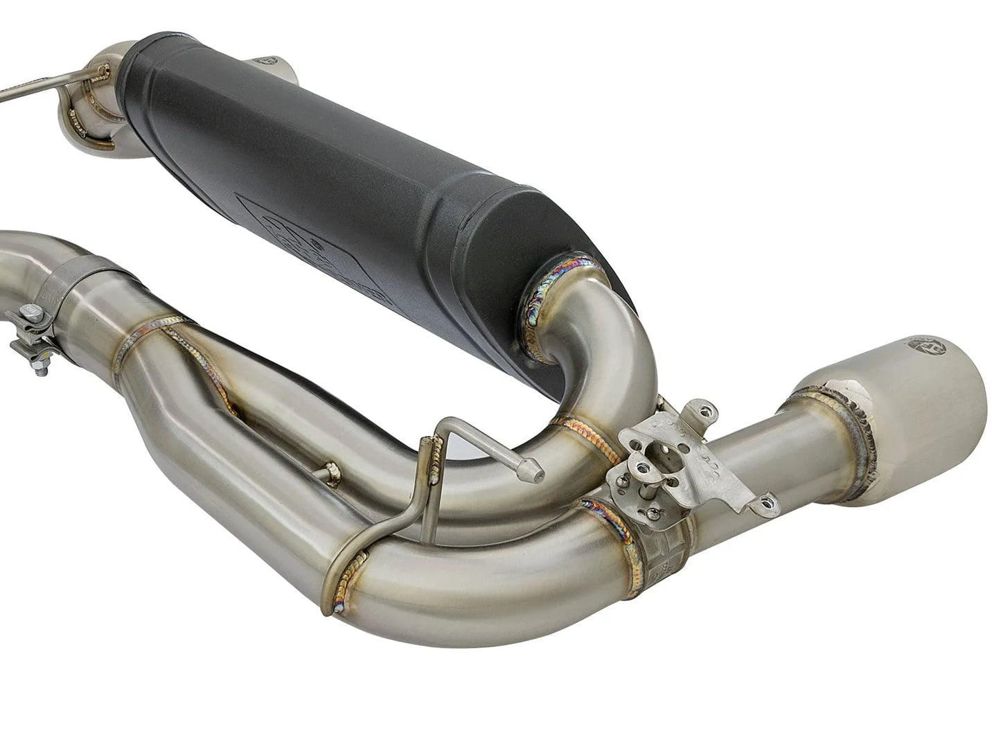 aFe MACH Force-Xp SS Axle-Back Exhaust BMW 340i/440i 3.0L (16-17) (49-36335-P)