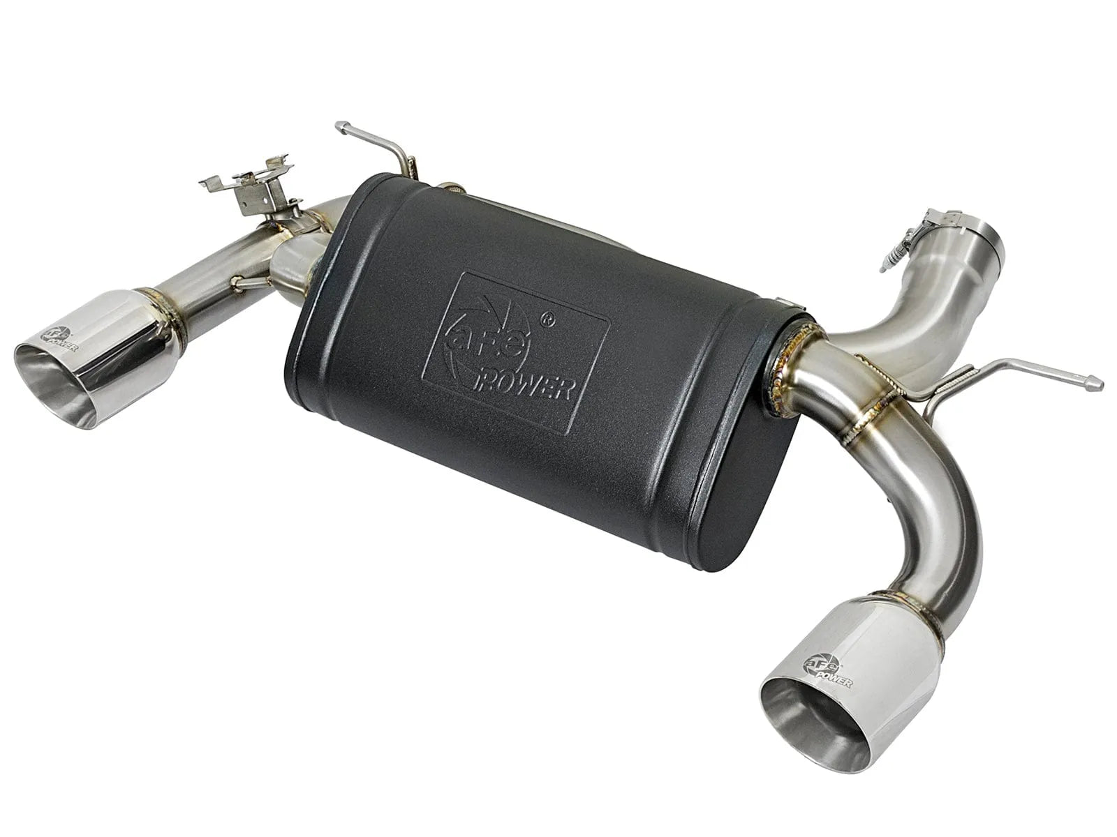 aFe MACH Force-Xp SS Axle-Back Exhaust BMW 340i/440i 3.0L (16-17) (49-36335-P)
