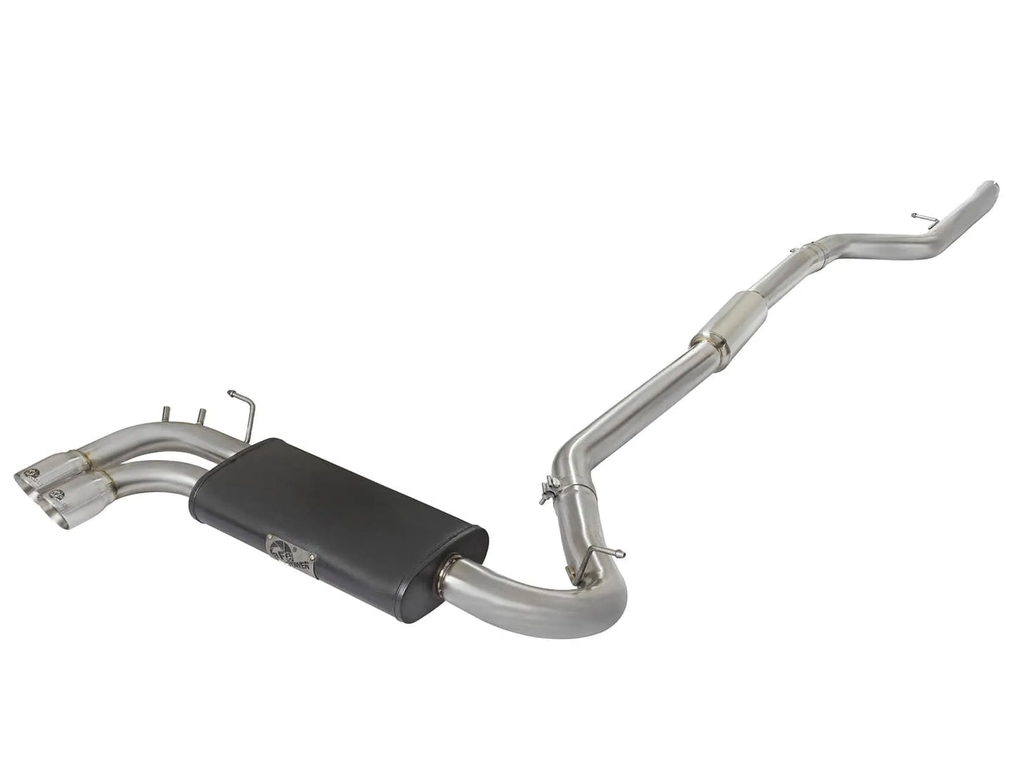 aFe Mach Force-Xp 3in to 2.25in SS Cat-Back Exhaust | BMW 328i/428i (12-16) (49-36329-P)