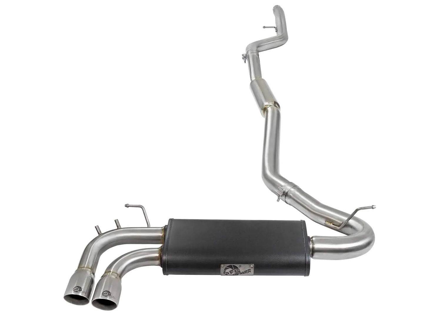 aFe Mach Force-Xp 3in to 2.25in SS Cat-Back Exhaust | BMW 328i/428i (12-16) (49-36329-P)
