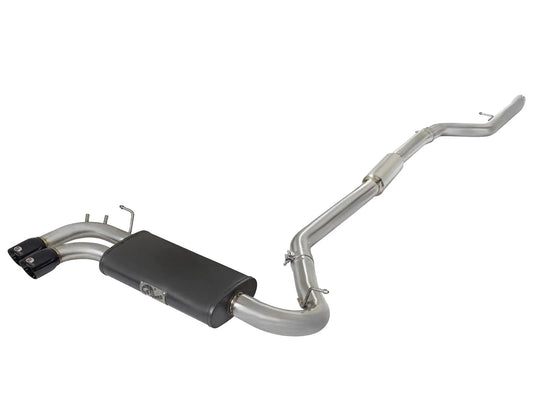 aFe Mach Force-Xp 3in to 2.25in SS Cat-Back Exhaust | BMW 328i/428i (12-16) (49-36329-B)