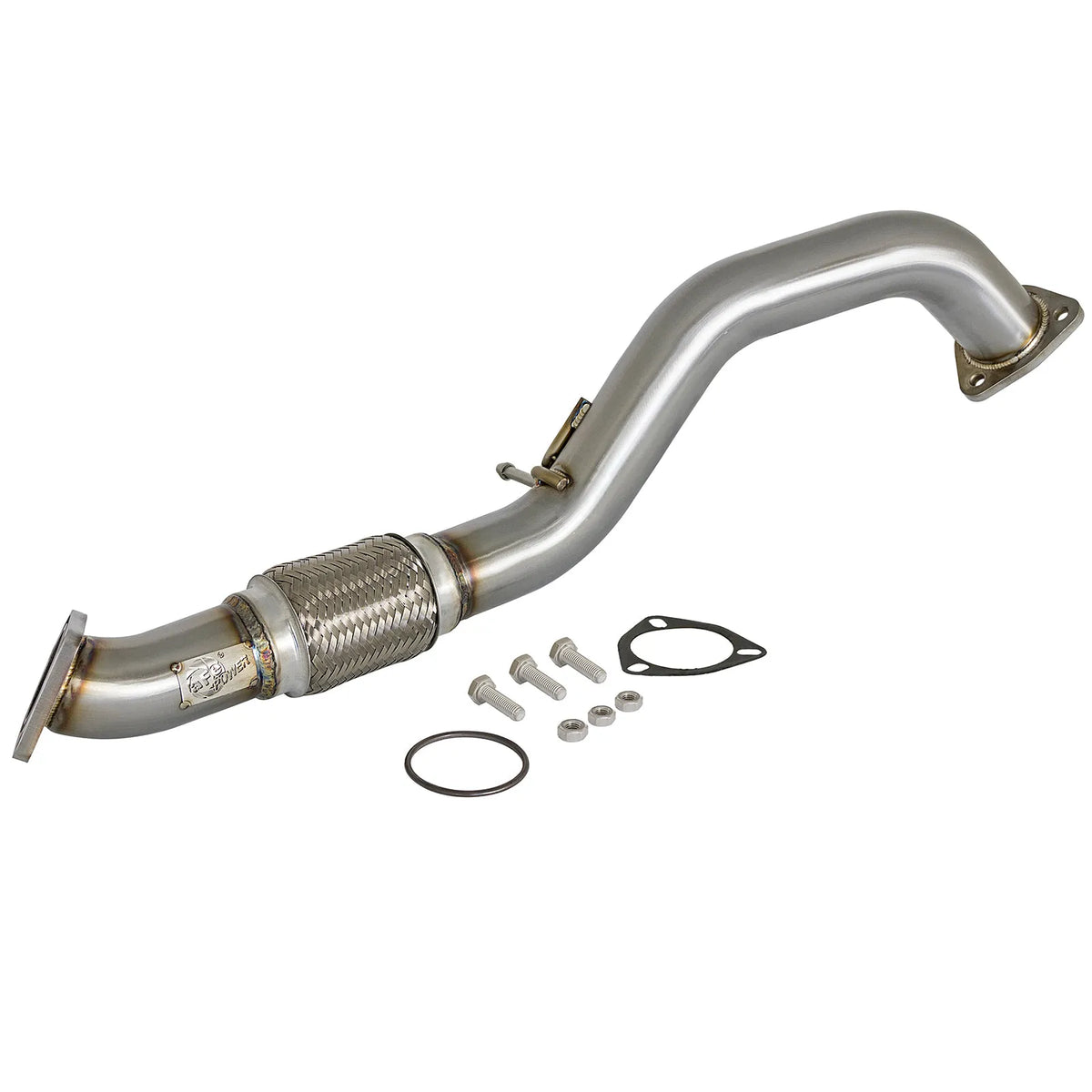 aFe Power Elite Twisted Steel 16-17 Honda Civic I4-1.5L (t) 2.5in Rear Down-Pipe Mid-Pipe