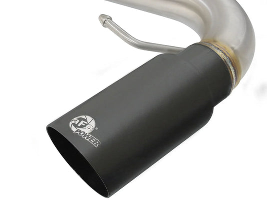 aFe 3in to 2.5in SS Cat-Back Exhaust w/ Black Tip | BMW 335i (E90/E92) (11-13) (49-36328-B)