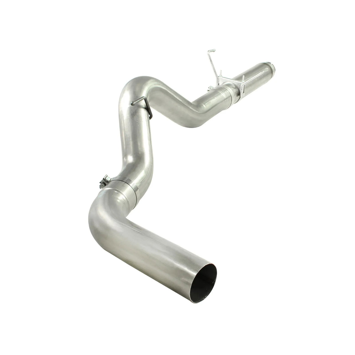 aFe MACH Force XP 5in DPF-Back 409SS Exhaust Dodge Diesel Trucks 07.5-12 L6-6.7L (td) No Tip