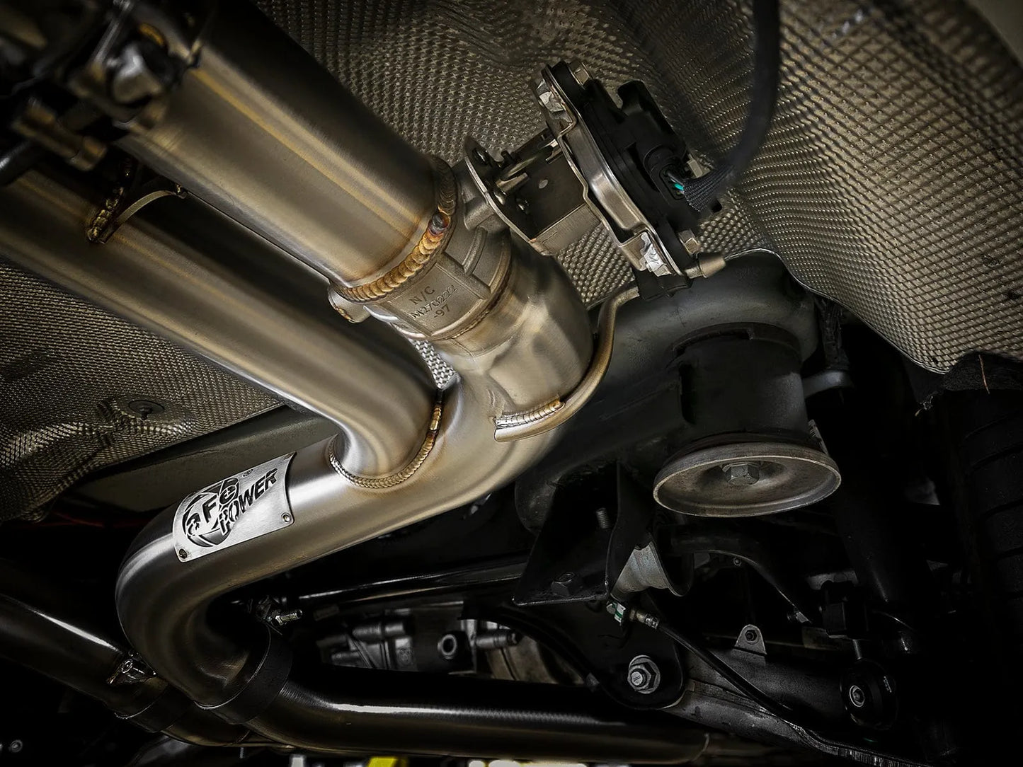 aFe 3.5in SS Cat-Back Exhaust | BMW X5 M V8 (15-18) (49-36342-P)