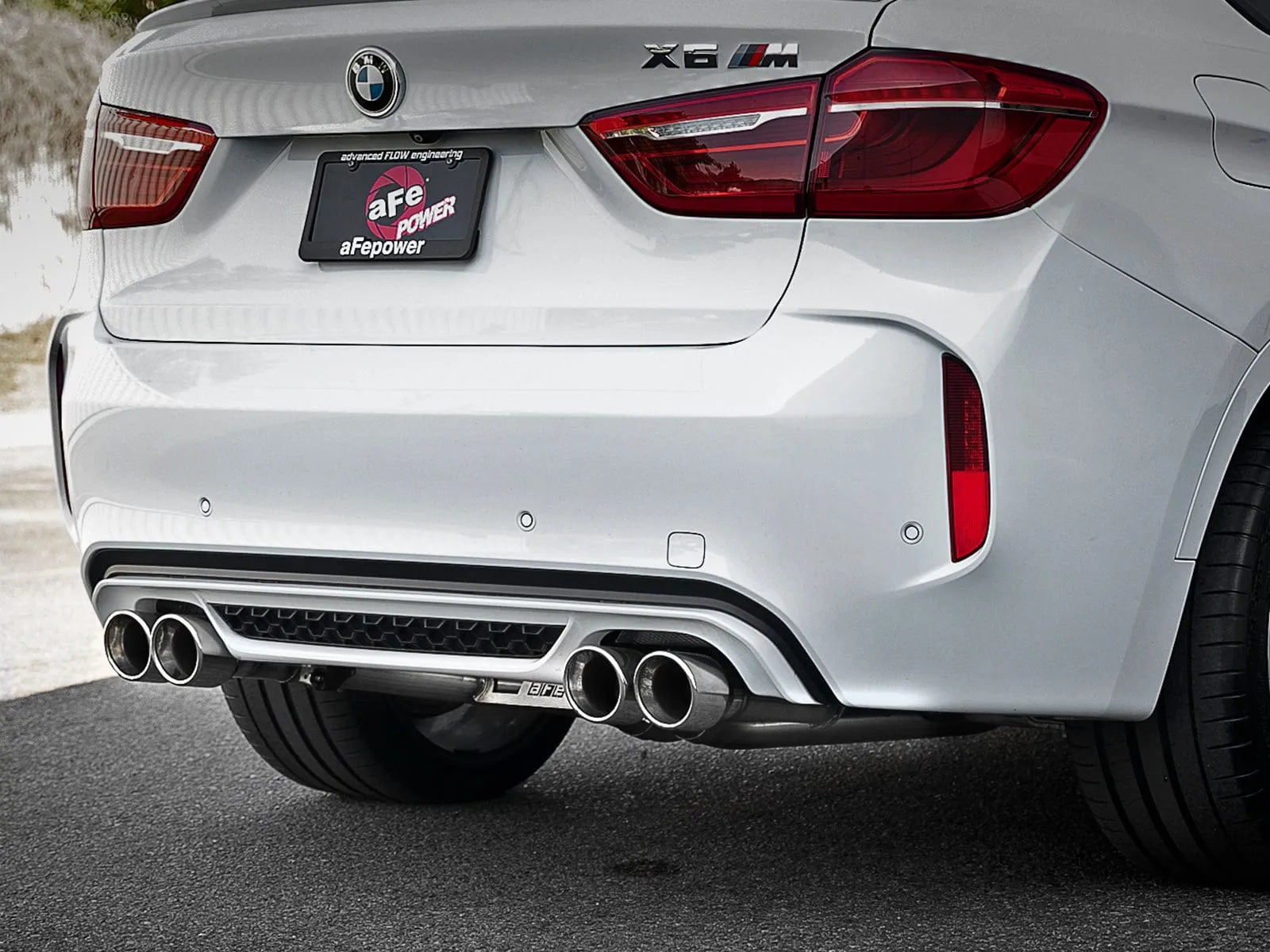 aFe 3.5in SS Cat-Back Exhaust | BMW X5 M V8 (15-18) (49-36342-P)