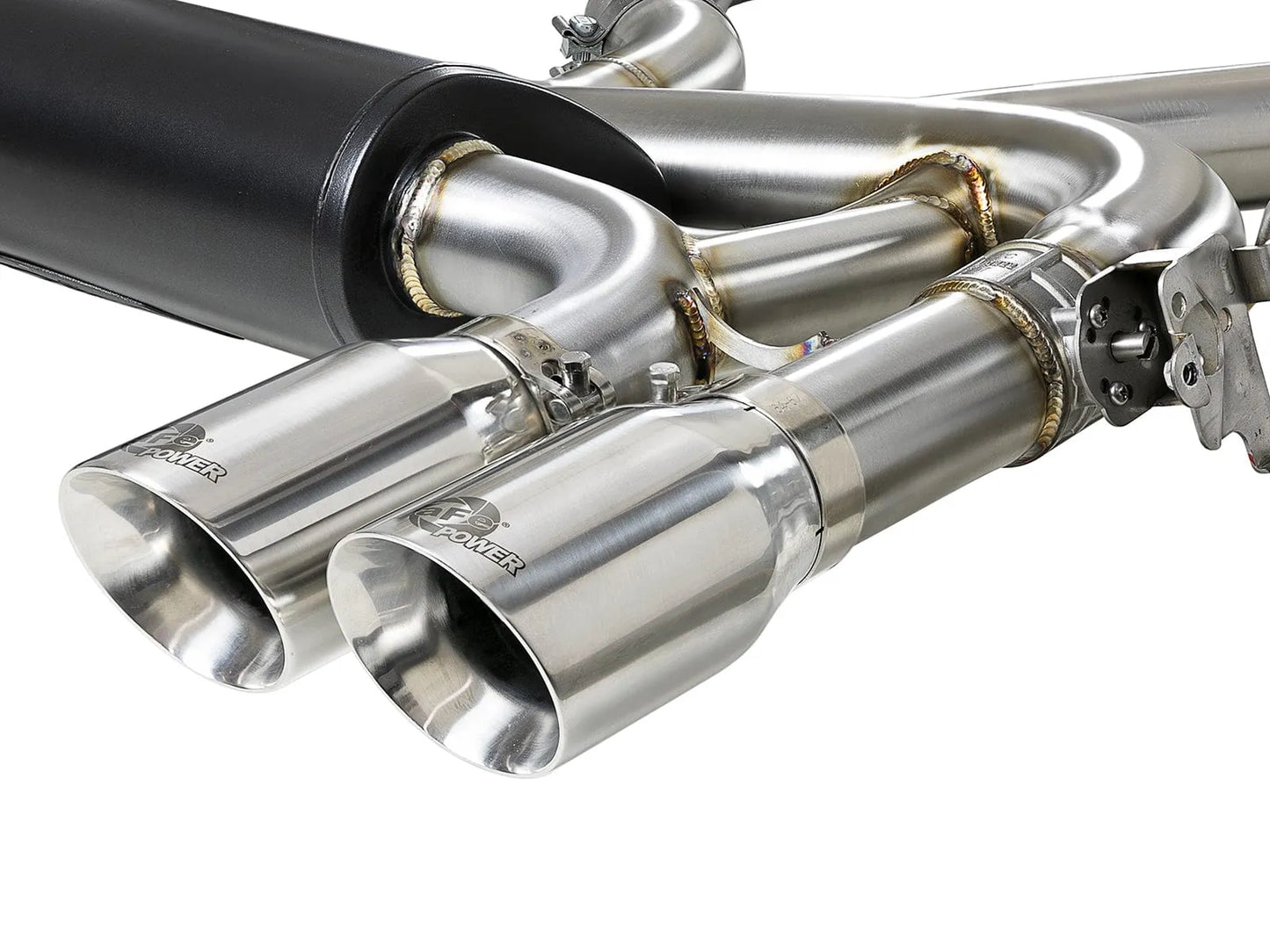 aFe MACH Force-XP 3.5in SS Cat-Back Exhaust | BMW X5 M/F86 X6 M (15-18) (49-36341-P)