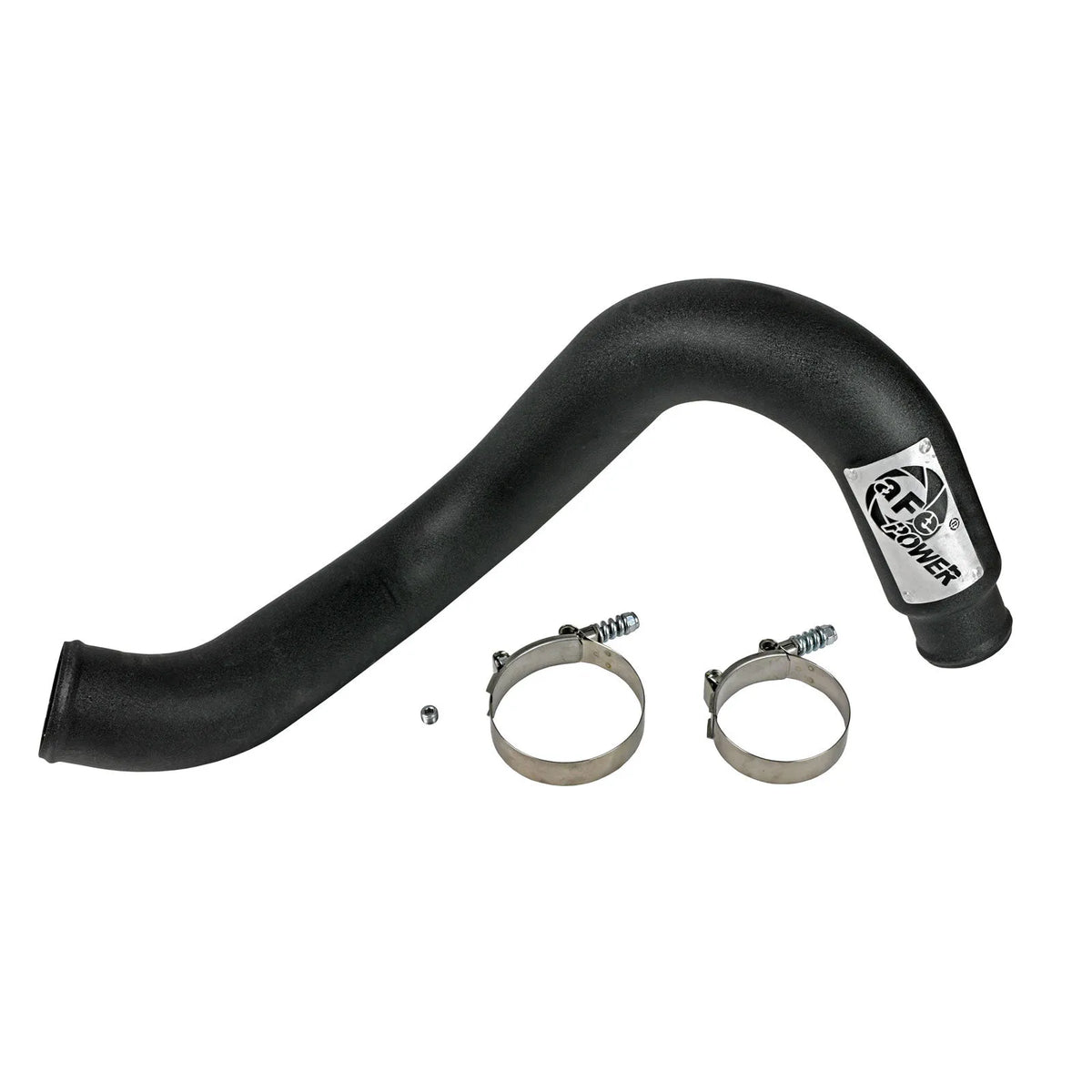 aFe BladeRunner 3in Black Intercooler Cold Side Charge Pipe 01 GM Diesel Trucks 6.6L V8 (td)