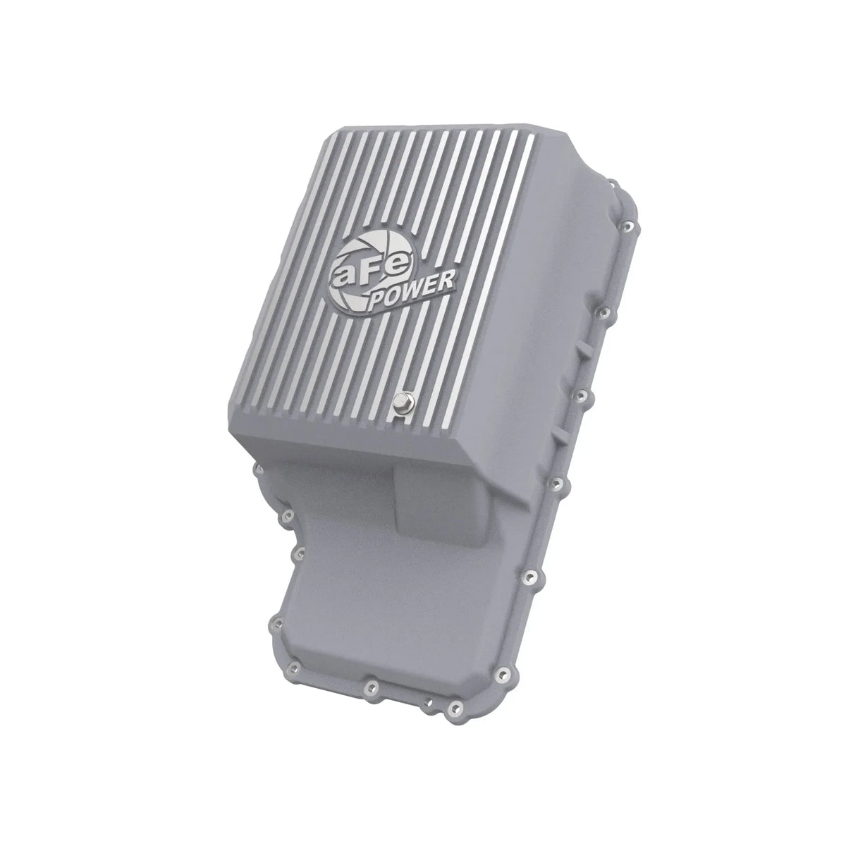 aFe 20-21 Ford Truck w/ 10R140 Transmission Pan Raw POWER Street Series w/ Machined Fins