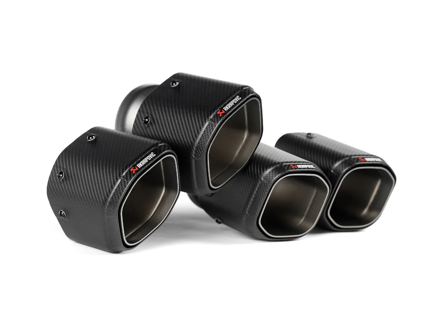 Akrapovic Round Carbon Fiber Tail Pipe Set | BMW M5 (G90/G99) (TP-CT/78)