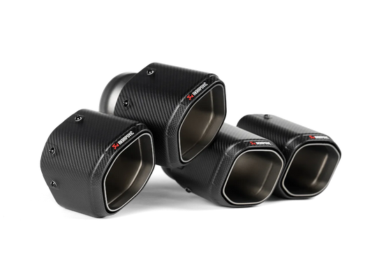 Akrapovic Round Carbon Fiber Tail Pipe Set | BMW M5 (G90/G99) (TP-CT/78)