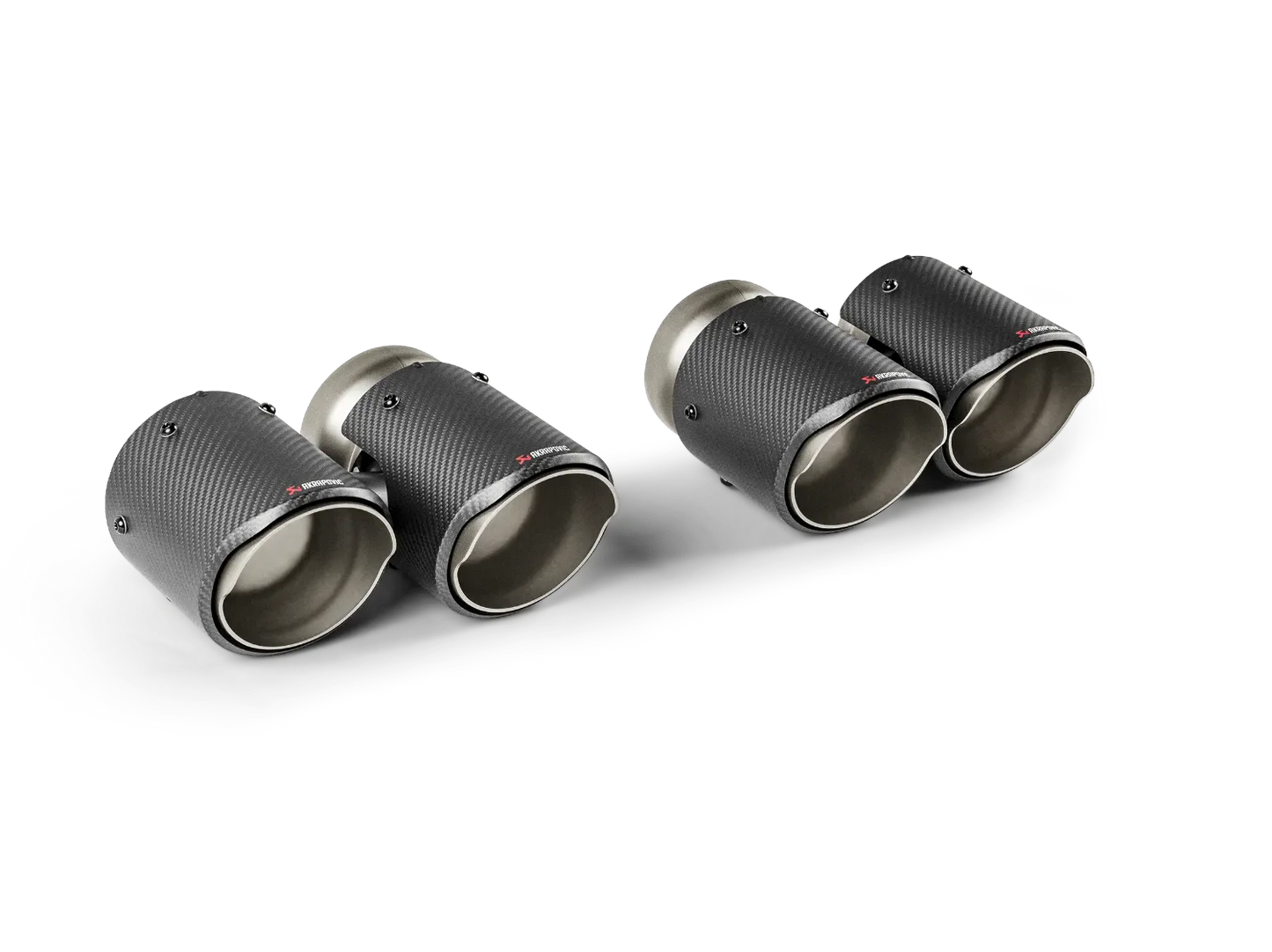 Akrapovic Round Carbon Fiber Tail Pipe Set | BMW M5 (G90/G99) (TP-CT/78)