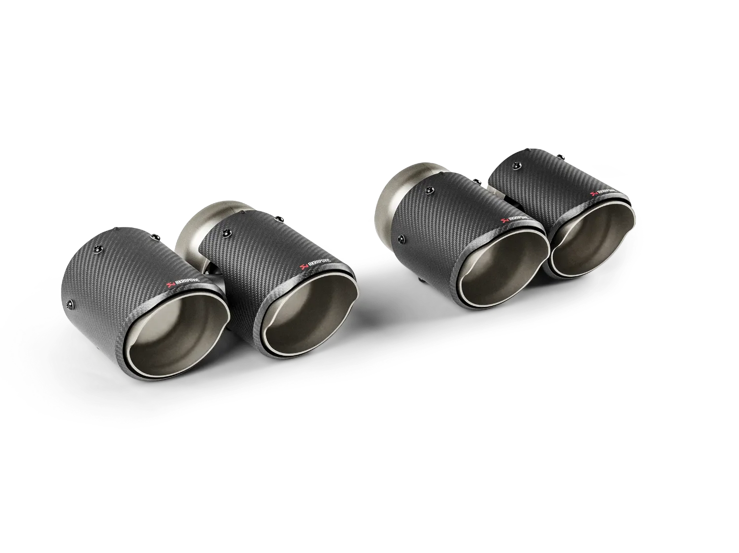 Akrapovic Round Carbon Fiber Tail Pipe Set | BMW M5 (G90/G99) (TP-CT/78)