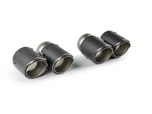 Akrapovic Round Carbon Fiber Tail Pipe Set | BMW M5 (G90/G99) (TP-CT/78)