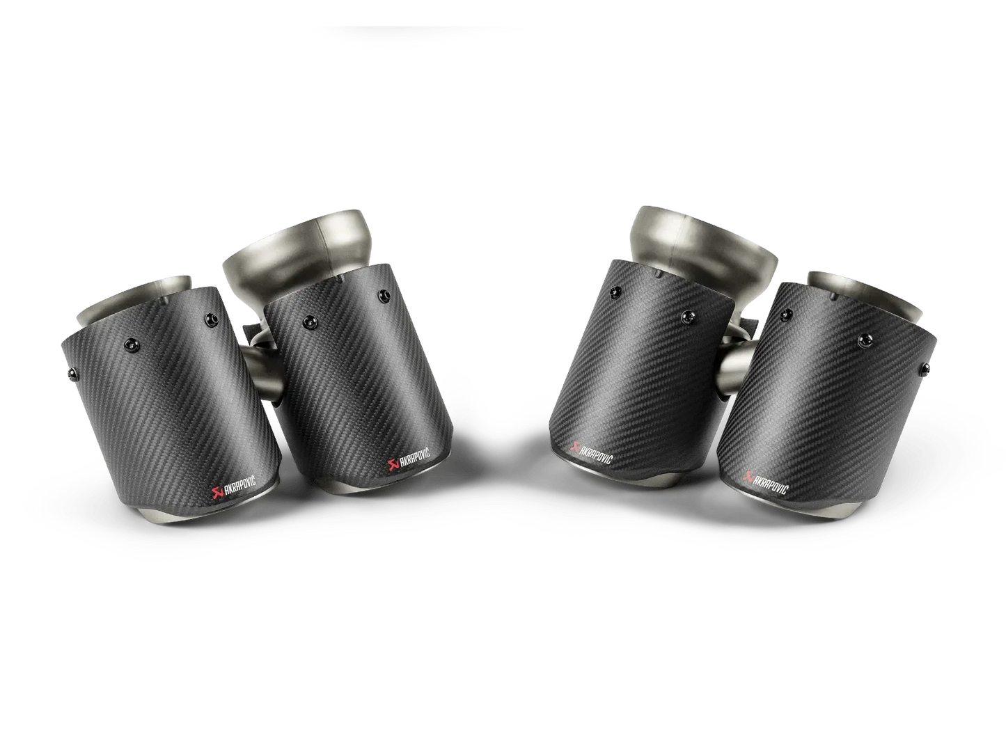 Akrapovic Round Carbon Fiber Tail Pipe Set | BMW M5 (G90/G99) (TP-CT/78)