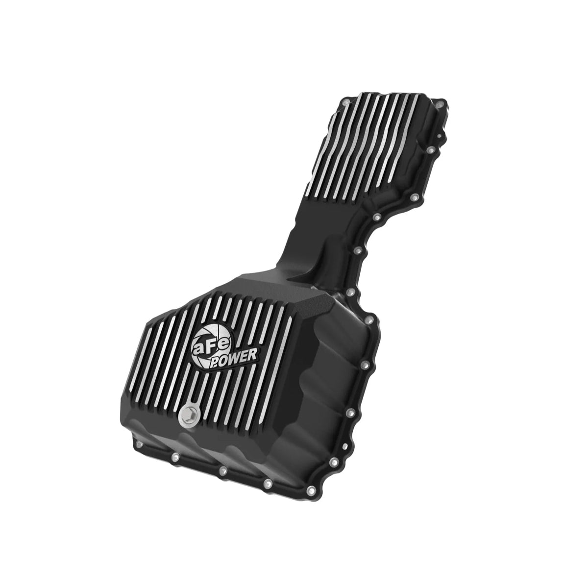 aFe 17-19 GM Diesel V8-6.6L L5P Engine Oil Pan w/ Machined Fins
