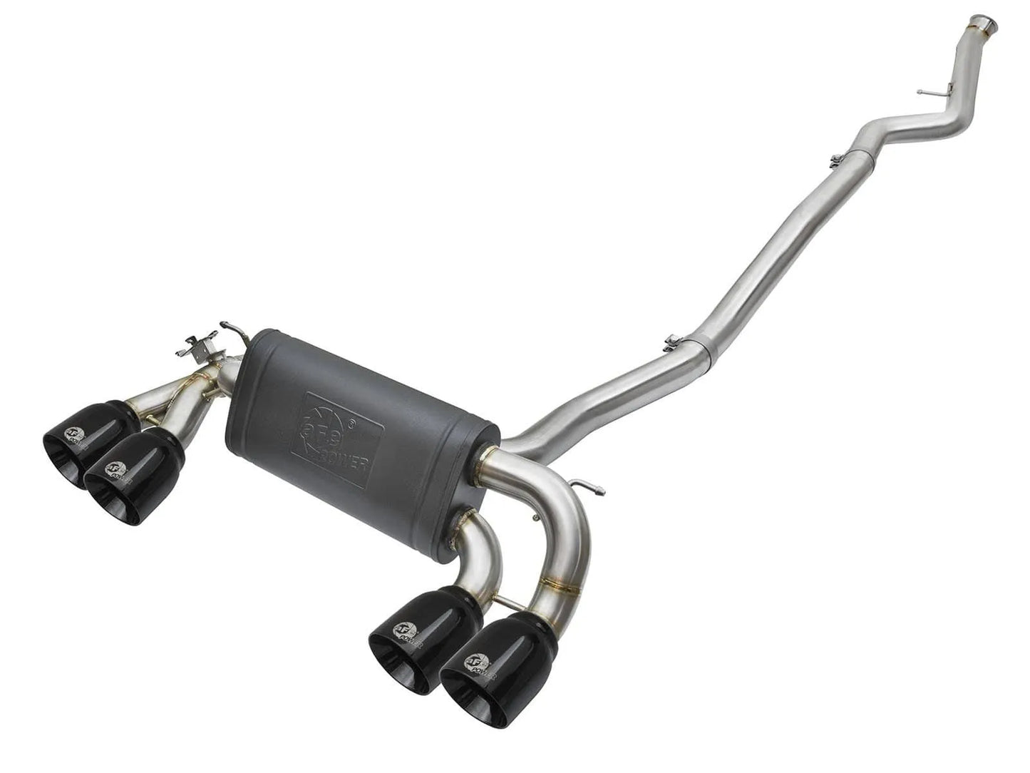 aFe MACH Force-Xp 3-2.5in SS Cat-Back Exhaust | BMW M2 (16-18) (49-36330-1P)