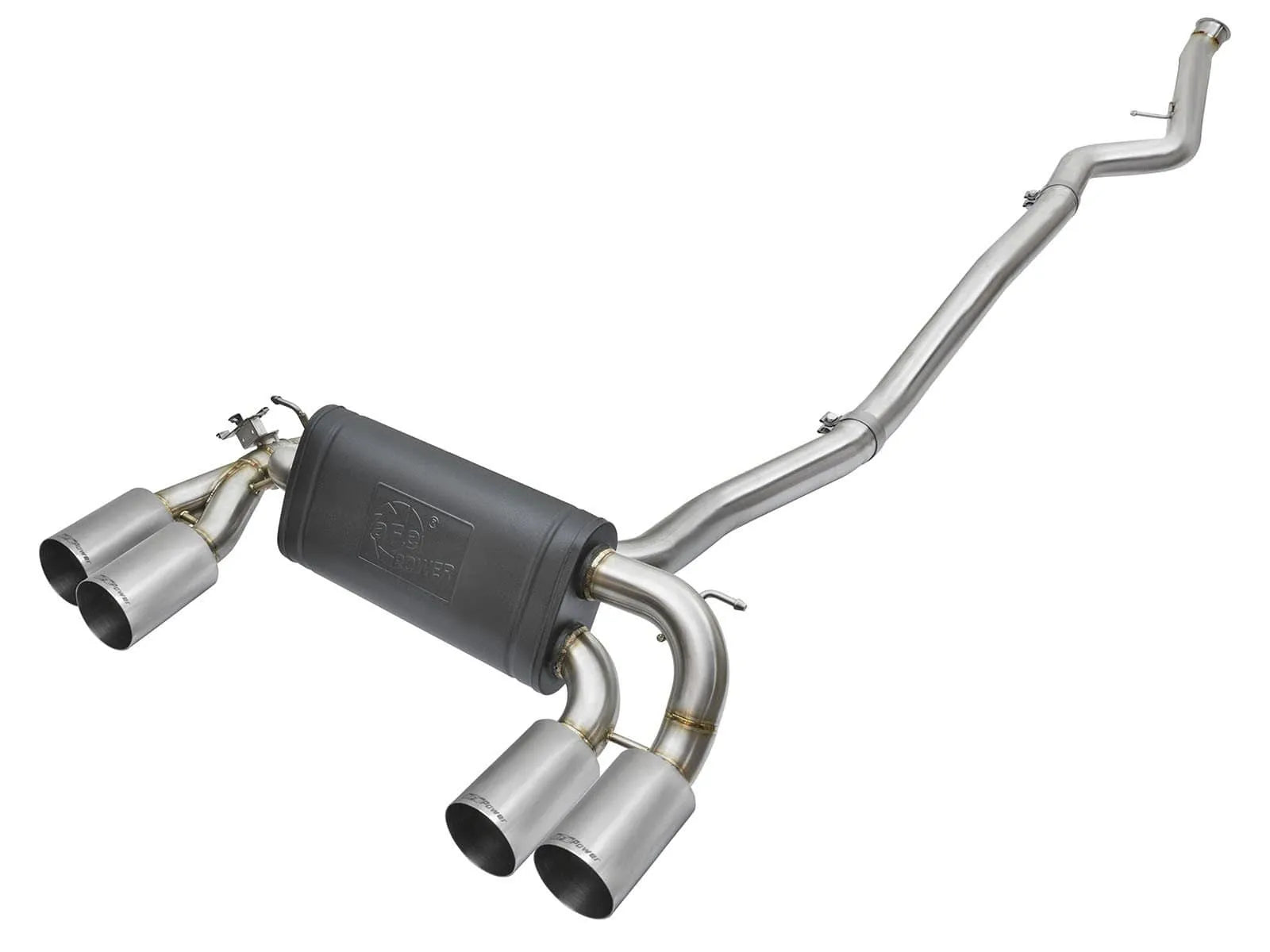 aFe MACH Force-Xp 3-2.5in SS Cat-Back Exhaust | BMW M2 (16-18) (49-36330-1P)
