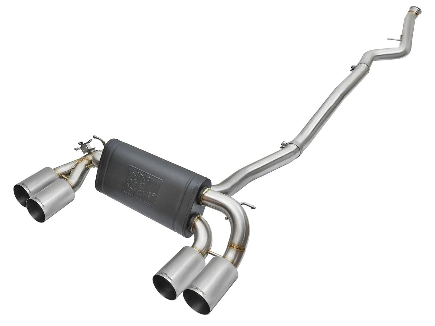 aFe MACH Force-Xp 3-2.5in SS Cat-Back Exhaust | BMW M2 (16-18) (49-36330-1P)