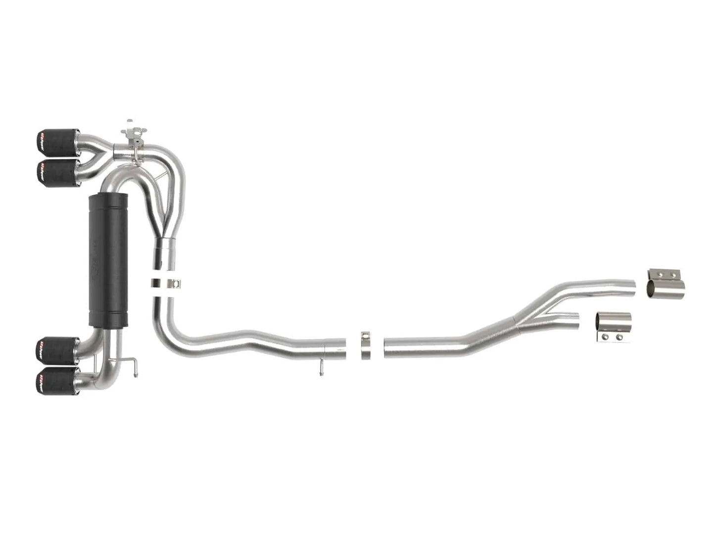aFe MACH Force-Xp 3in to 2.5in SS Cat-Back Exhaust | BMW M3 (21-22) (49-36351-B)