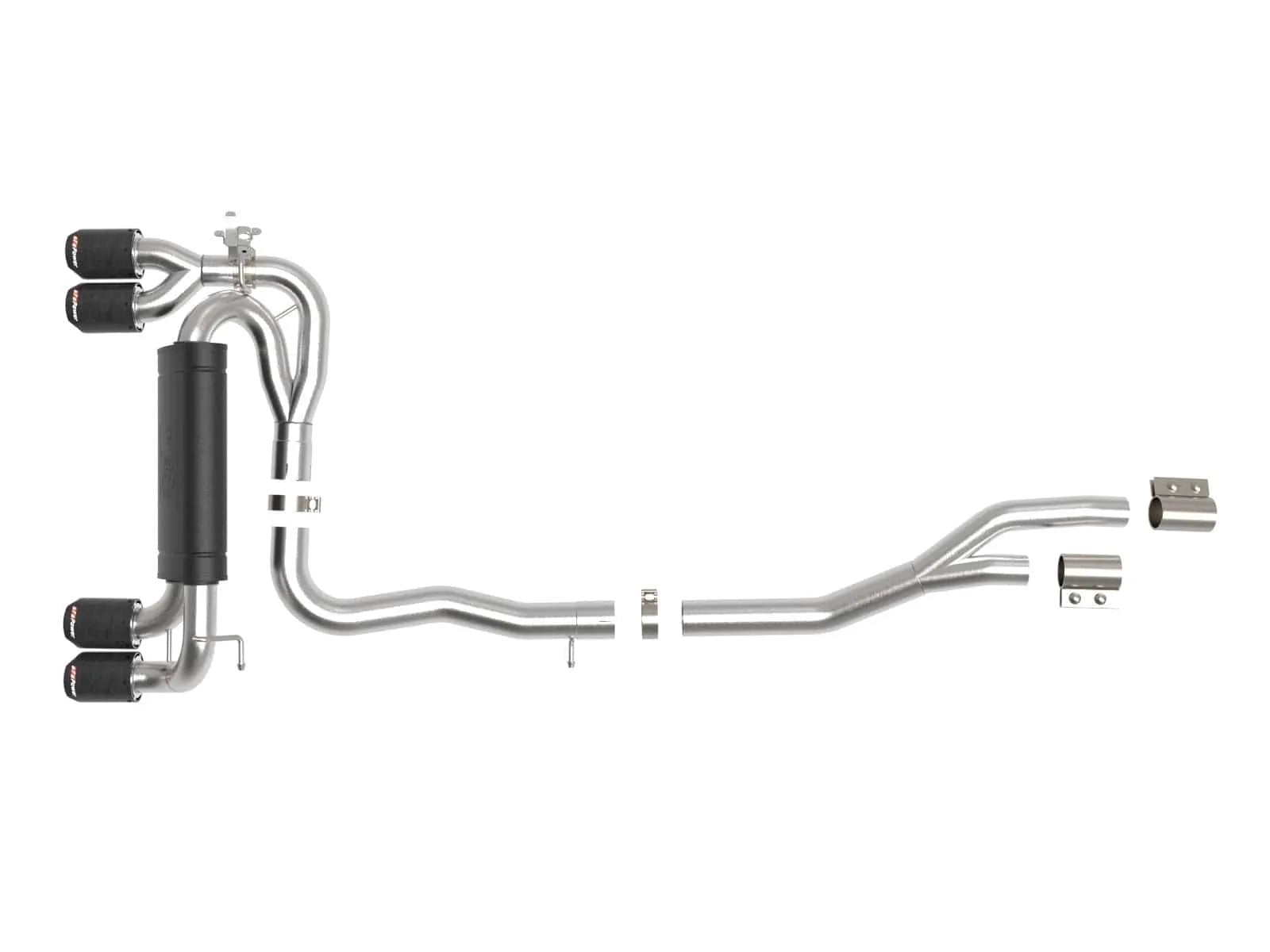 aFe MACH Force-Xp 3in to 2.5in SS Cat-Back Exhaust | BMW M3 (21-22) (49-36351-B)