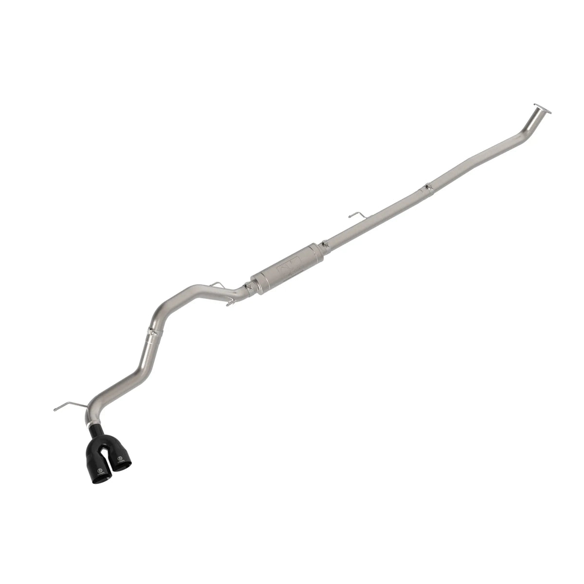 aFe 15-26 Toyota Hilux L4-2.4/2.8L (td) Vulcan Series 3in SS Rear-Side Exit Exhaust w/ Black Tip