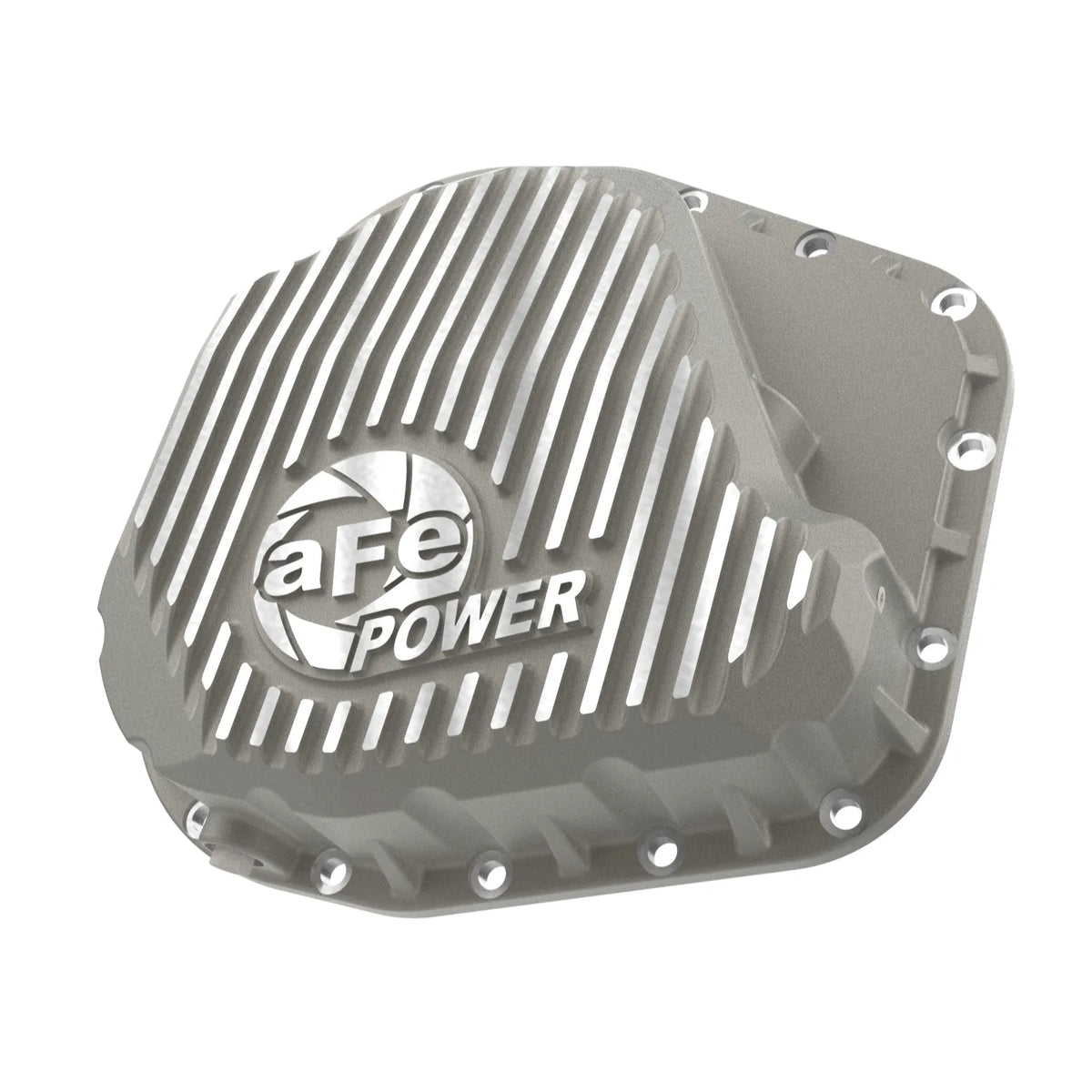 aFe POWER Street Series Rear Diff Cover Raw w/ Machined Fins Ford F-250/350 23-26 (Sterling 11.6)
