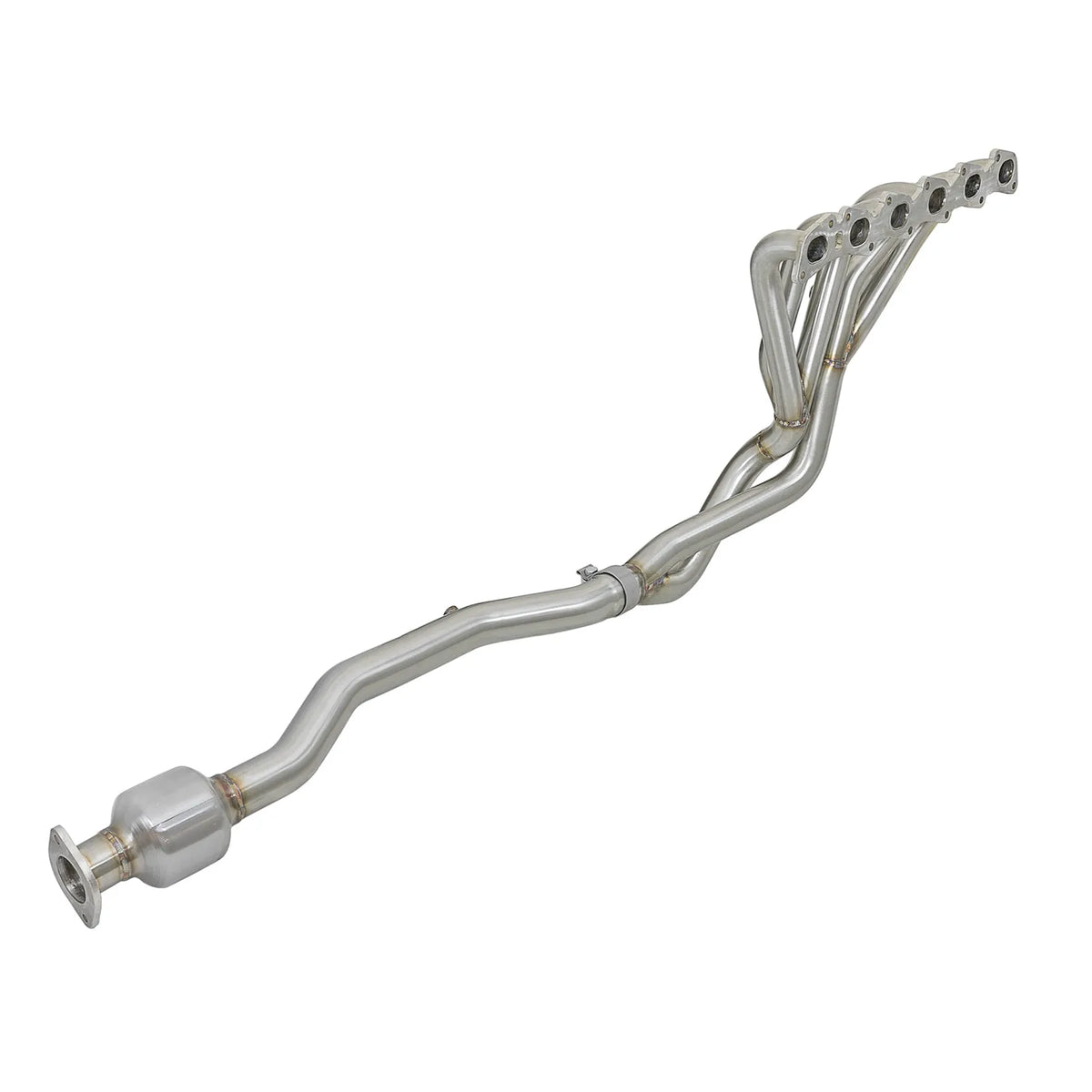 aFe Twisted Steel Long Tube Header/Connection Pipes Street Series 01-16 Nissan Patrol (Y61) V8 4.8L