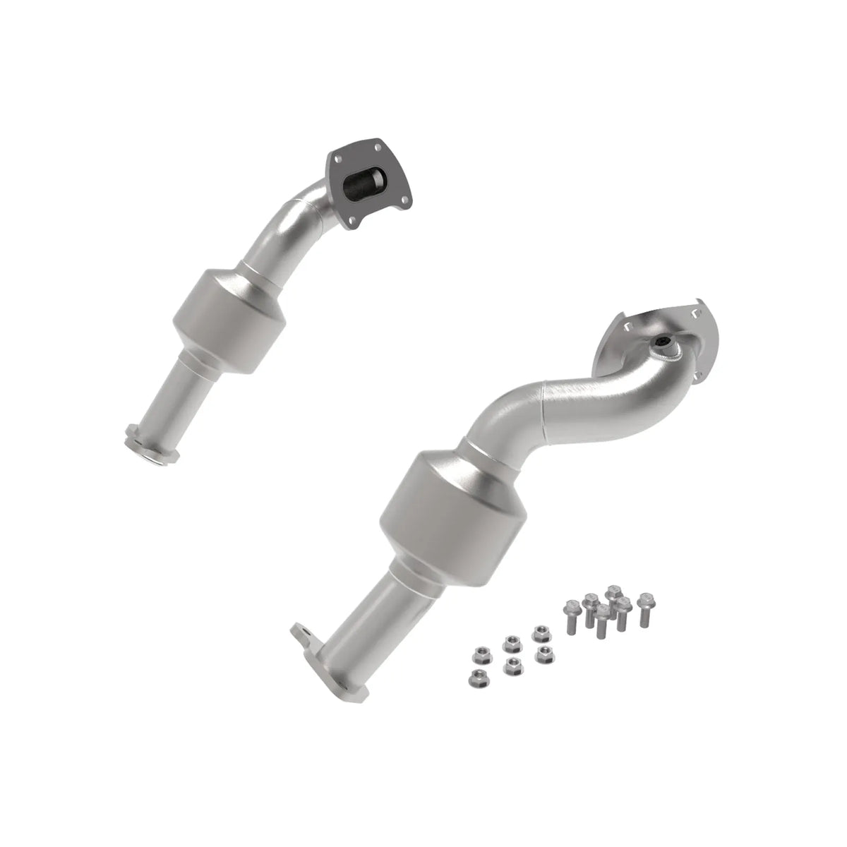 aFe Twisted Steel Down Pipe 409SS w/ Cat 16-17 Toyota Tacoma V6-3.5L
