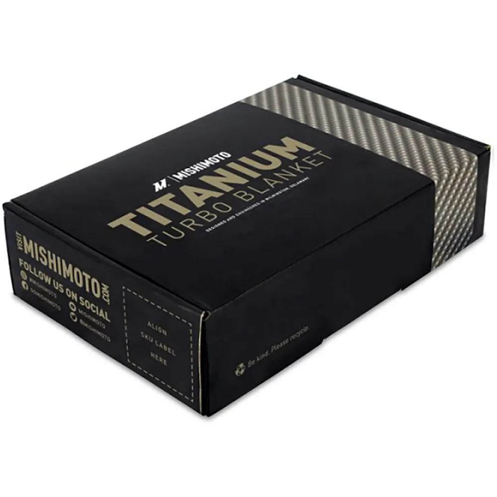 Mishimoto Titanium Turbo Blanket | Multiple BMW Fitments (MMTB-N54-07)