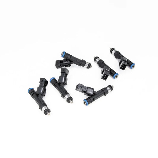 DeatschWerks 650cc Injectors - Set of 6 | 1987-2000 BMW M20/M50/M52 (18U-09-0650-6)