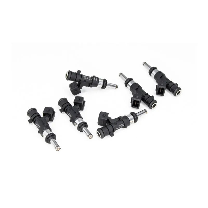 DeatschWerks 650cc Top Feed Injectors - Set of 6 | 2005-2009 Porsche 911 997.1 / 1998-2000 BMW 323i / 2007-2013 BMW 328i (17MX-00-0850-6)