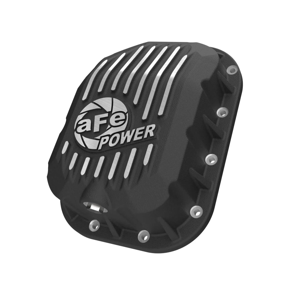 aFe POWER Pro Series Engine Oil Pan Black w/ Machined Fins Jeep Wrangler (JL)/Gladiator 18-25 V6