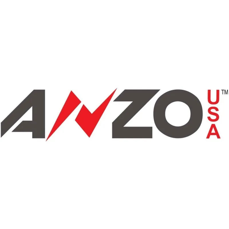 ANZO 15-22 Chevy Colorado Full LED Headlights w/ Initiation (Amber DRL) - Black