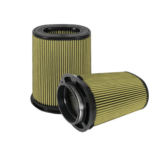 aFe Momentum PG7 Univ Air Filter (6 x 4)in F (8.25 x 6.25)in B (7.25 x 5)in T (Inv) 10in H (Pair)