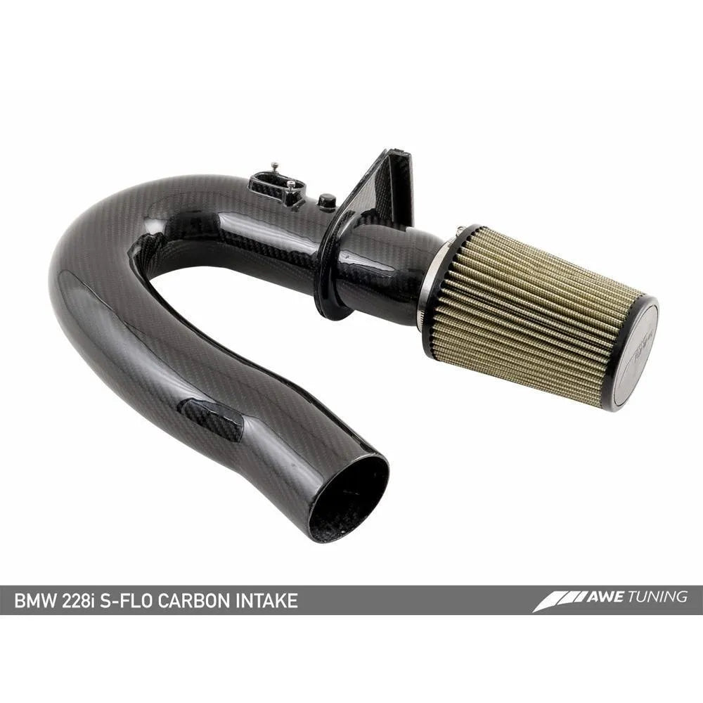 AWE Tuning S-FLO Carbon Intake for BMW 228i/320i/328i/428i (2660-13034)