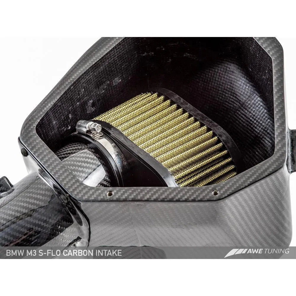 AWE Tuning S-FLO Carbon Intake for BMW F8X M3 / M4 (2660-13038)