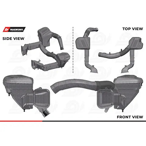 AMS Performance Carbon Intakes | 2015-2018 BMW M3 and 2015-2020 BMW M4 (AMS.39.08.0001-1)