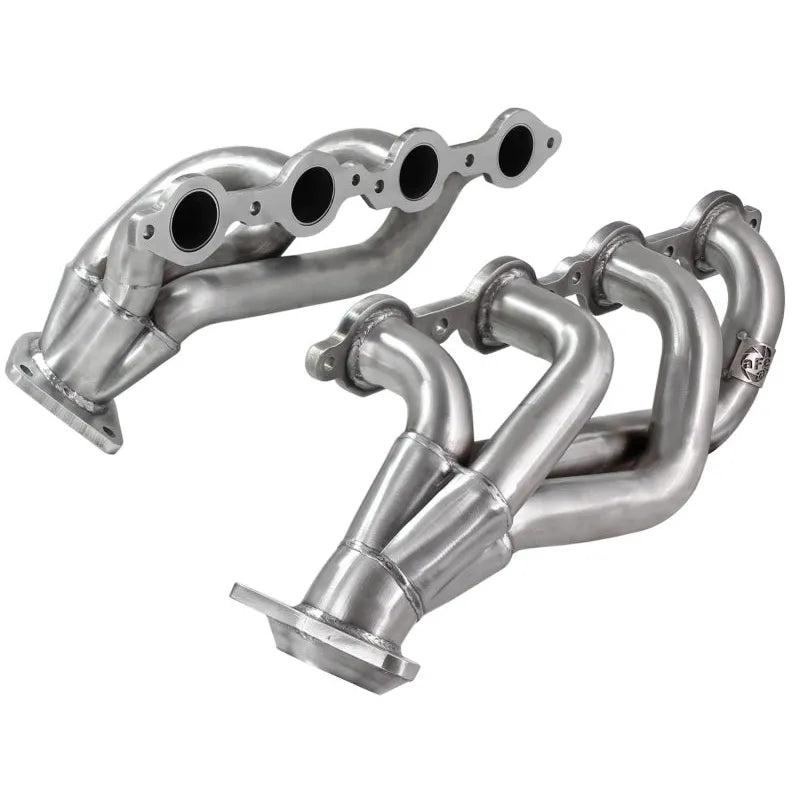 aFe Power Twisted Steel Headers 409 Stainless Steel 02-13 GM Silverado/Sierra 1500 V8 GMT800/GMT900