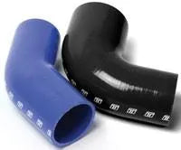 Turbosmart Silicone 90 Degree Reducer Elbow - Black 2.00" to 2.50" (TS-HRE902025BK)